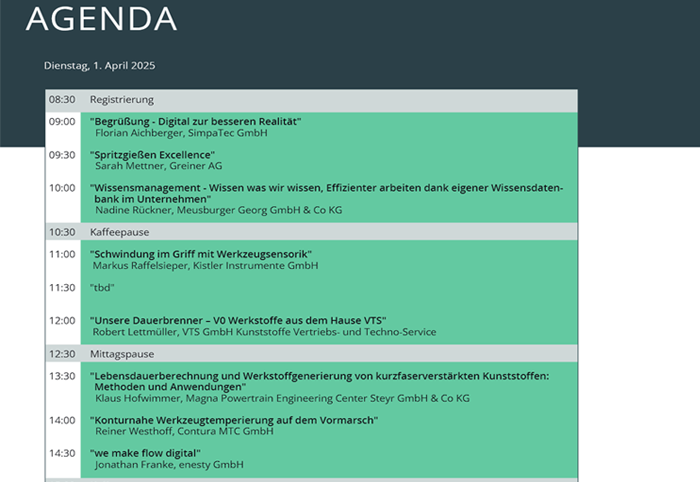 MiDay Österreich 2025 – AGENDA steht!