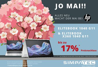 Alles neu macht der MAI - bei HP!!