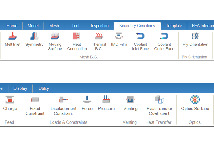 Moldex3D Studio - Randbedingungen