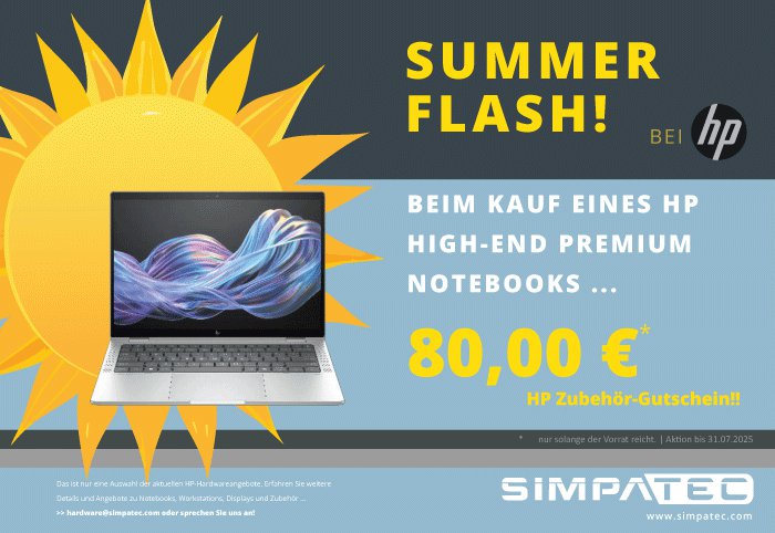 Summer Flash bei HP!!