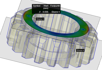 Messfunktionen in Moldex3D