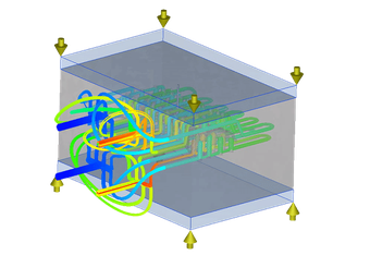 Comprehensive cooling channel simulation