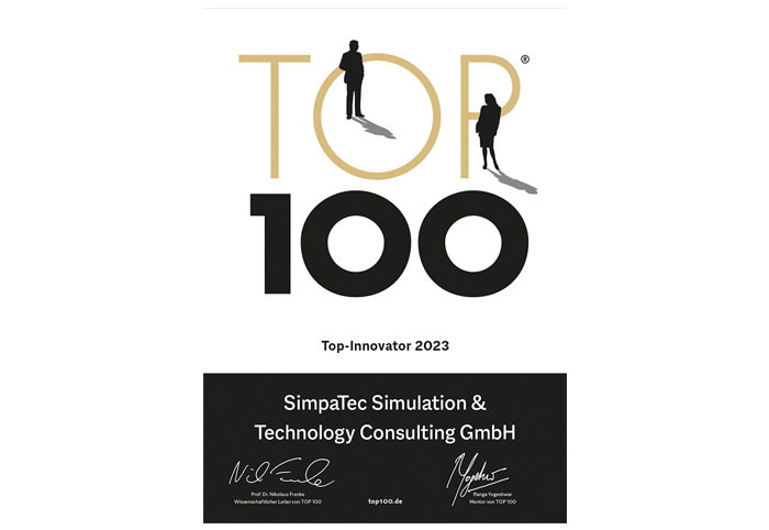 SimpaTec zum Top-Innovator 2023 ernannt!